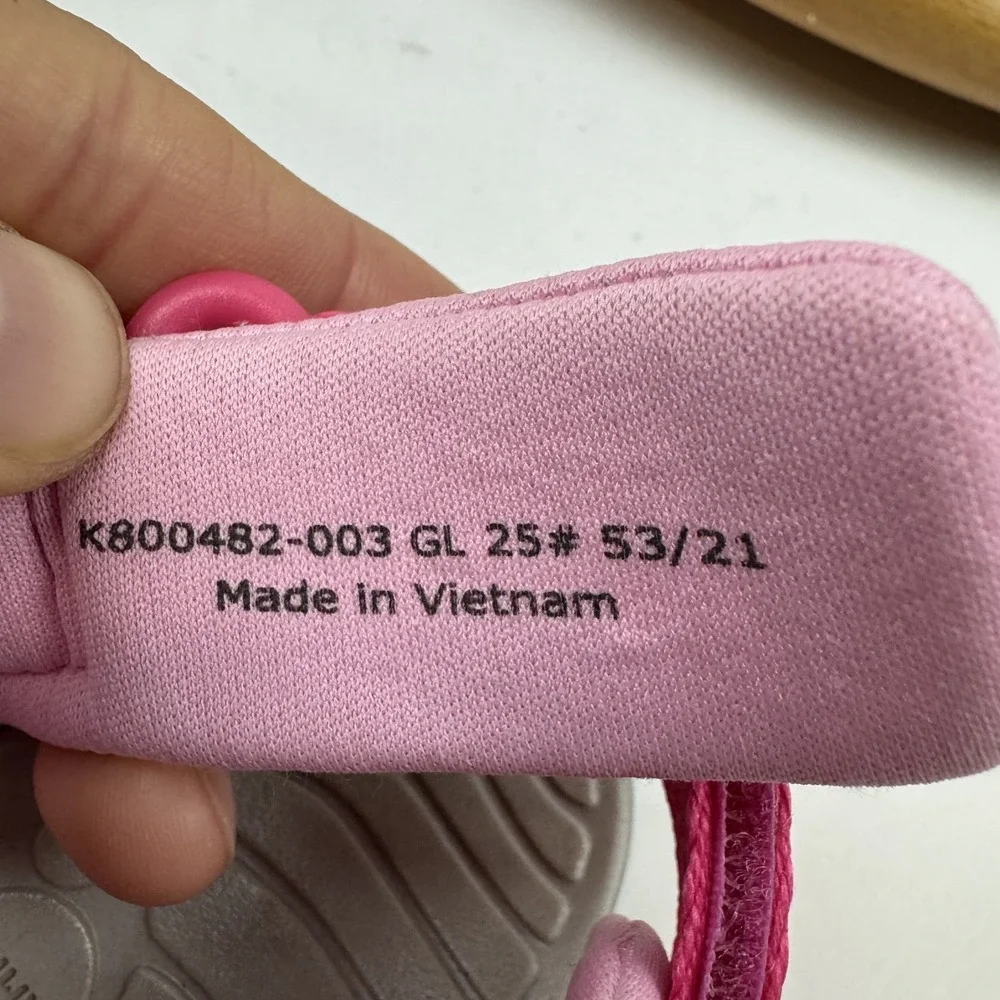 New NWOB Little Kids Camper Adjustable Slingback Comfort Sandals Pink Size‎ 9 C